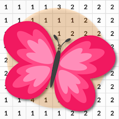 Butterfly Pics Color By Number icon