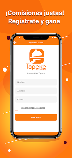 Tapeke Partner Screen 3