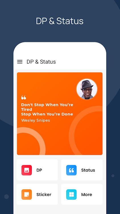 DP and Status - 4.2 - (Android)