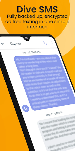 Screenshot of Wize SMS: Message & Messenger