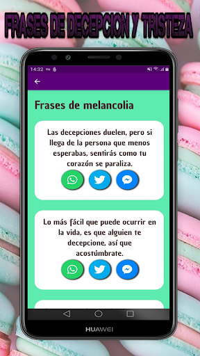 phrases of disappointment and sadness