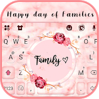 Тема для клавиатуры Happy Day of Families