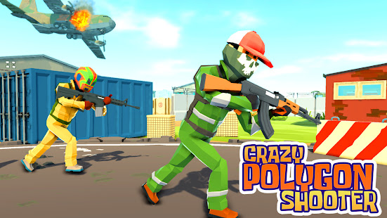 Crazy Polygon Shooting- Blitz Combat 1.0.0 APK screenshots 1