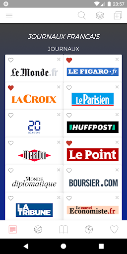 Android application French Newspapers screenshort