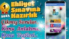 screenshot of Ehliyet Sınav Soruları (2023)