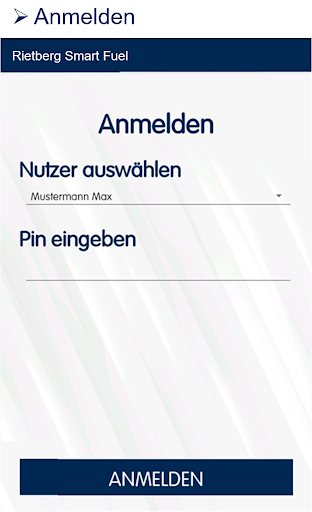 Android application Rietberg Smart Fuel screenshort