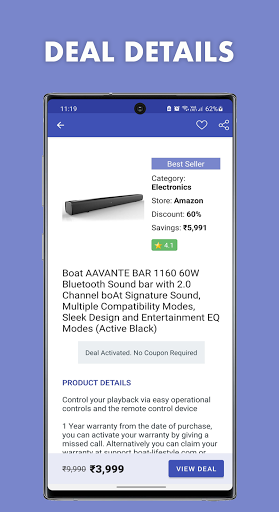TechGlare Deals Screen 2