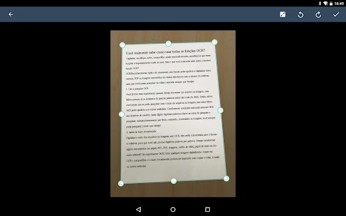 CamScanner - PDF grátis e scanner de documentos Screenshot