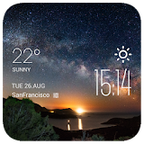 Star Night Weather Widget icon