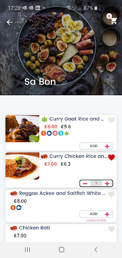 Turmeric Takeaway Screen 3