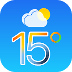 Cover Image of Télécharger iWeather OS15 Forecast Weather  APK