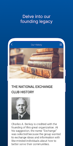 National Exchange Club Screen 2