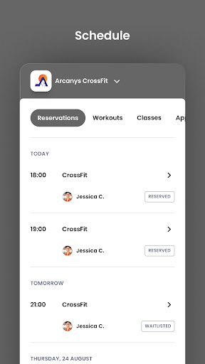 Arcanys CrossFit Screen 3