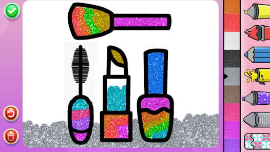 Imágen 11 Glitter MakeUp Set Coloring android
