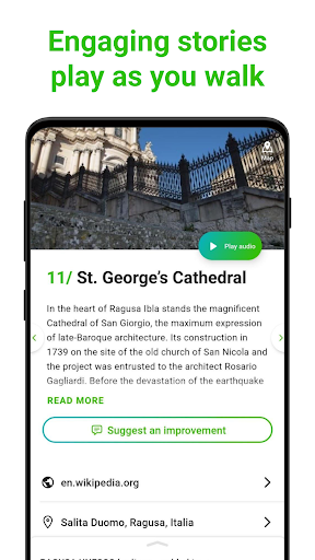 Ragusa Tour Guide:SmartGuide Screen 2