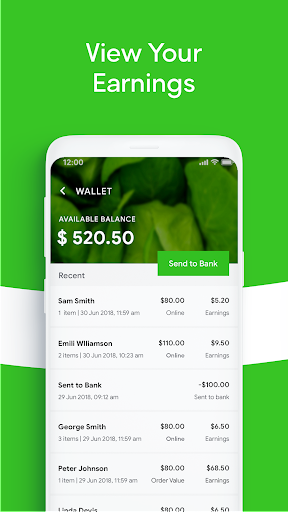 FoodChain Delivery Screen 3