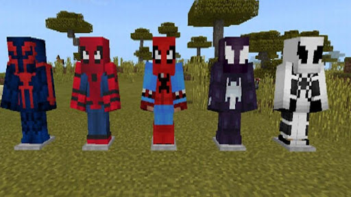 SpiderMan Mod Superhero Addon