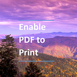 图标图片“Enable PDF to Print”