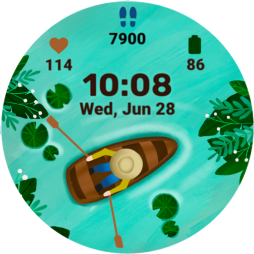 River Ride Watch Face Animated logo
