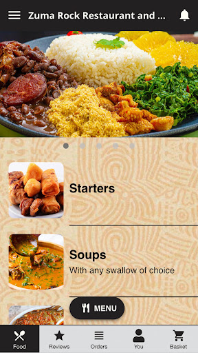 Zuma Rock Restaurant Screen 2