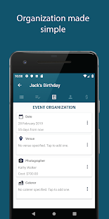 Revelry - Event Planner Screenshot