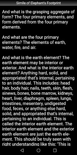 Simile of Elephants Footprint Screen 3