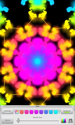 Android application Kaleidoscope Painter screenshort