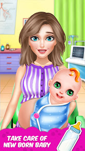 Virtual Pregnant Mother Games 1.0 APK + Mod (Unlimited money) إلى عن على ذكري المظهر