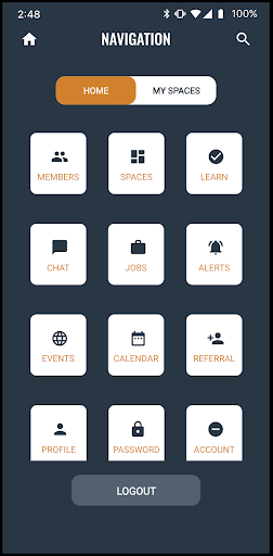 Android application Crew Exec screenshort