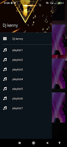 les chansons de DJ Kenny Screen 3