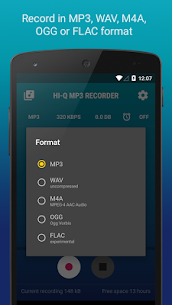 Hi-Q MP3 Voice Recorder (Free) Apk Download 4
