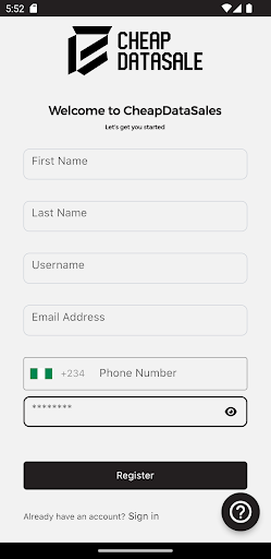 CheapDataSales Screen 2