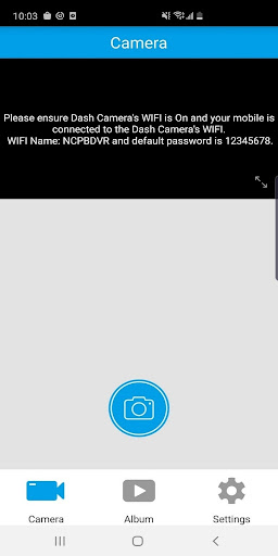 Android application NCP-BDVR screenshort