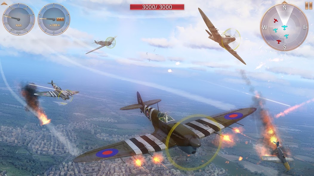 Sky Gamblers - Storm Raiders 2 1.0.0 APK + Мод (Unlimited money) за Android