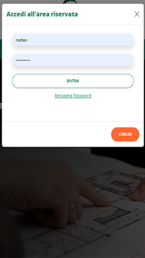 Android application Geo2FA screenshort