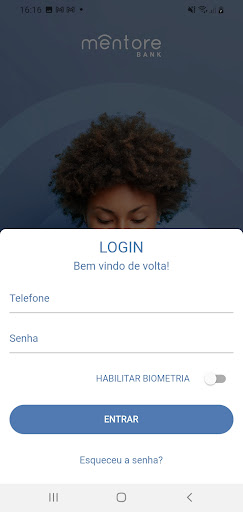 Mentore Bank Screen 2