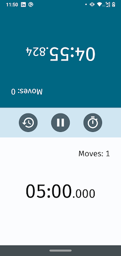 Android application Chess Clock screenshort