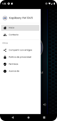 Android application Radio Kapiibary 104.5 FM screenshort