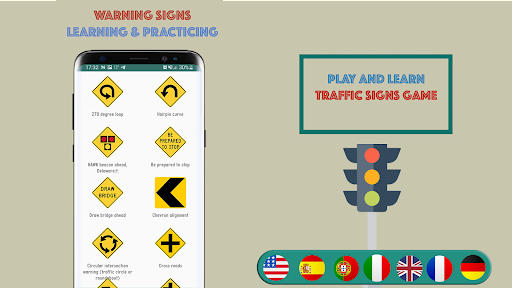 Traffic Signs Game: Road sign Screen 2