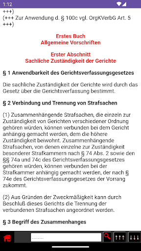 Strafprozessordnung - StPO Screen 2