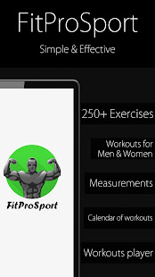 Fitness Trainer FitProSport 4.94 FREE APK screenshots 1