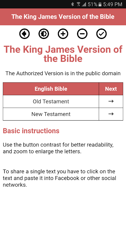 Bible King James - 26.0 - (Android)
