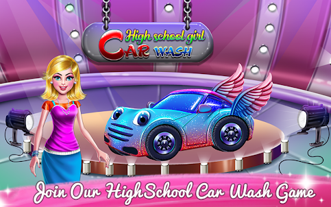 Highschool Girl Car Wash