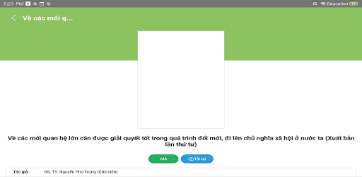 TVĐT sách xã, phường, thị trấn Screen 3