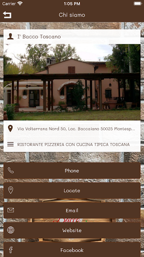 IBacco Toscano Screen 2