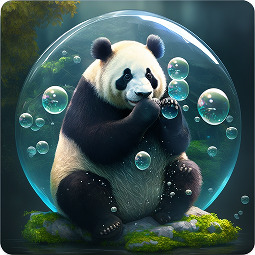 Panda BUBBLE RED GAME