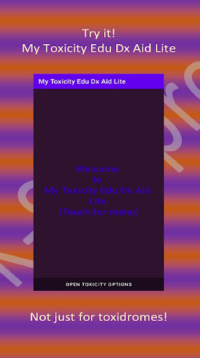 Android application My Toxicity Edu Dx Aid Lite screenshort
