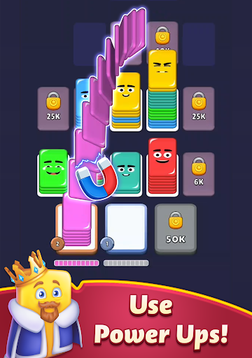 Shuffle Kings－card sort color