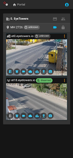 EyeTowers Portal Screen 2