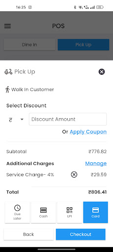Android application Profit POS by Paymentus screenshort
